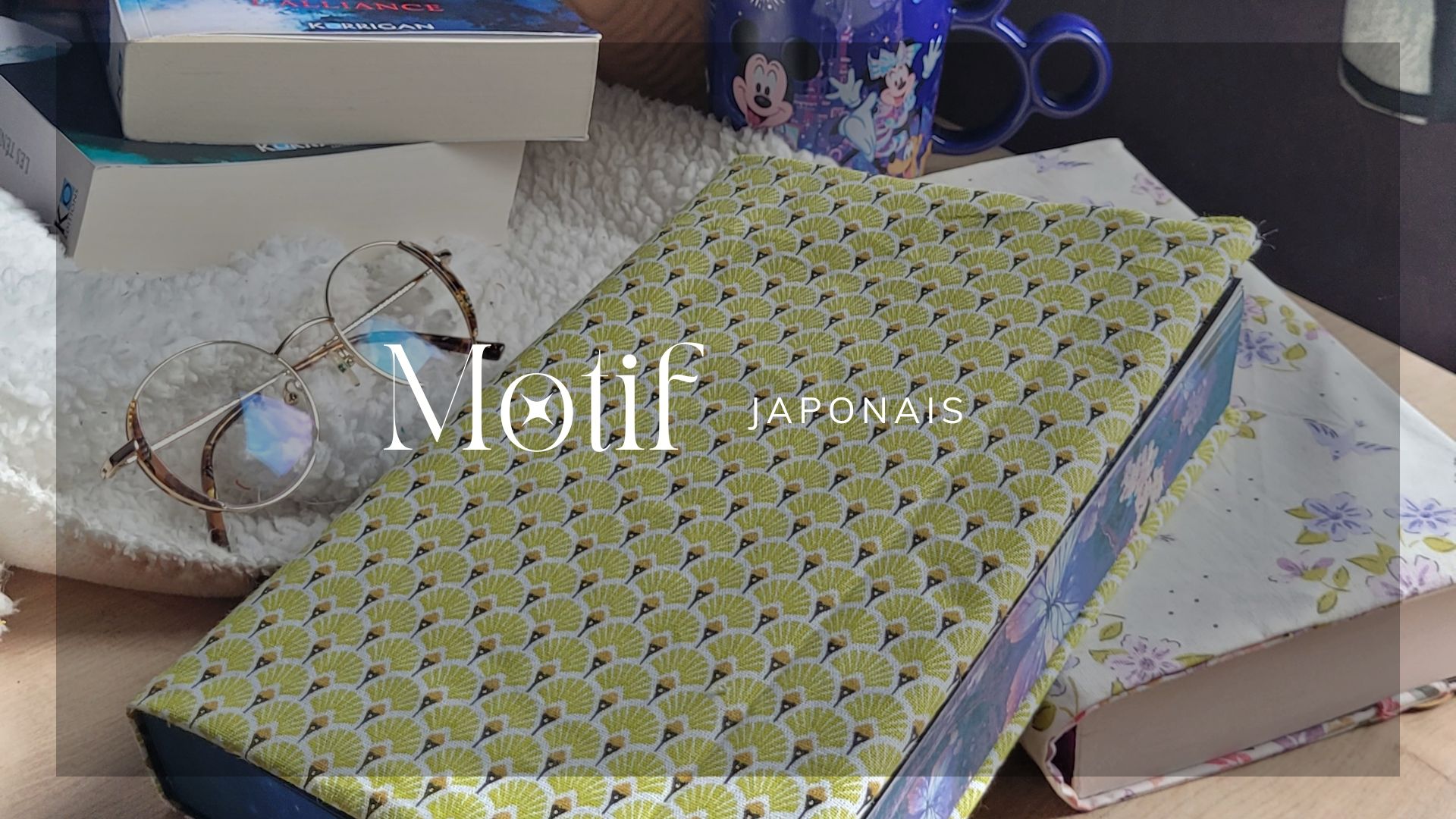 Tissu coton - motif japonais