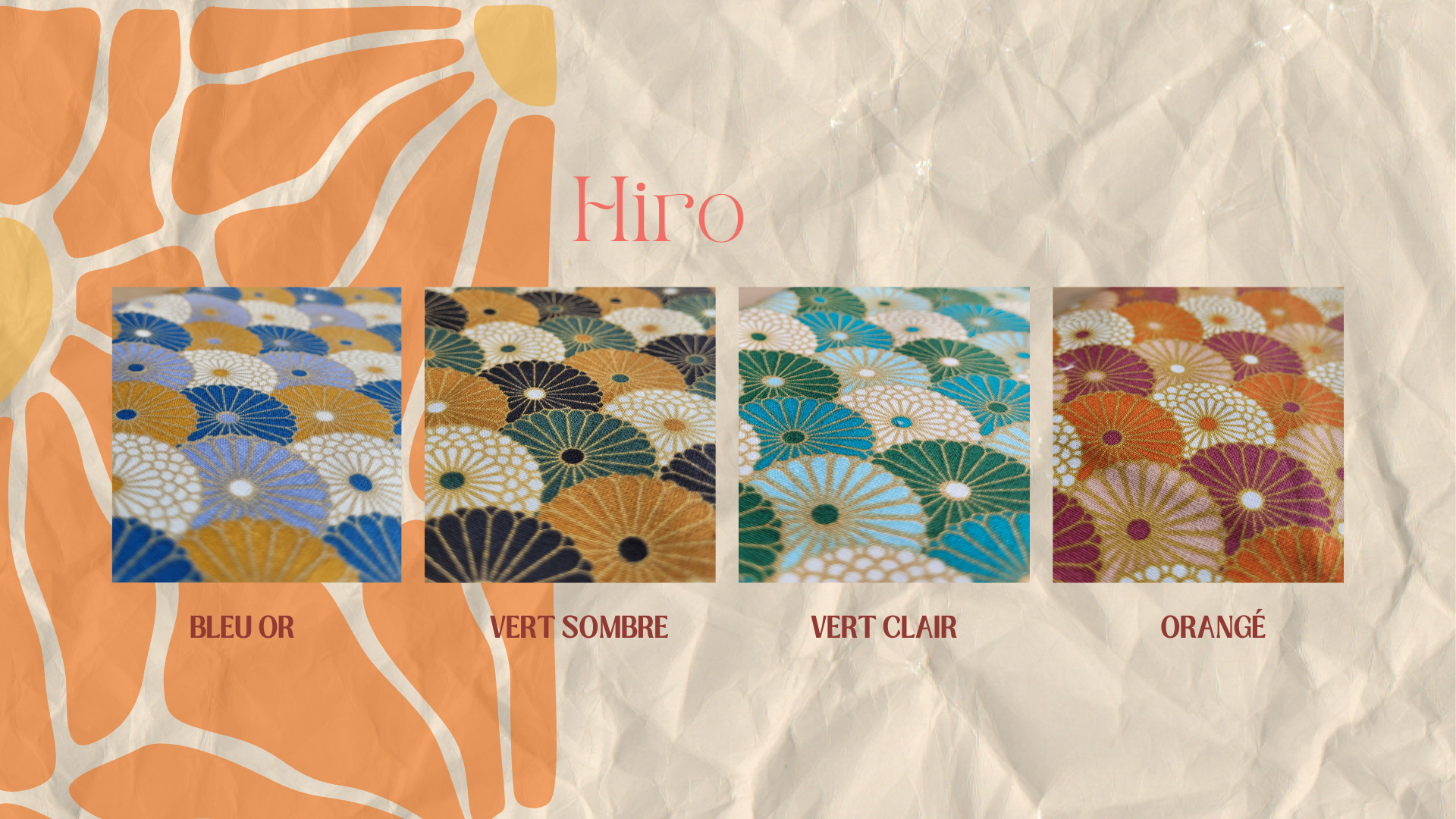 Tissu coton - motif japonais – Image 2