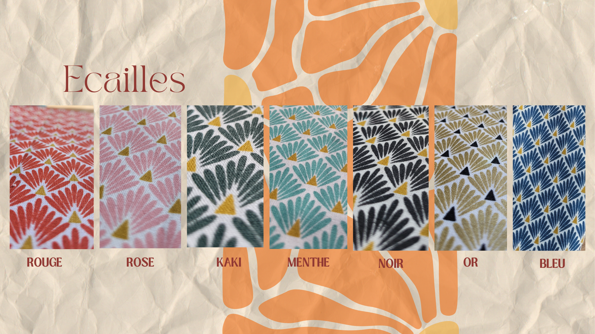 Tissu coton - motif japonais – Image 4