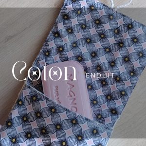 Tissu coton enduit