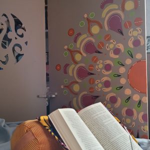 coussin de lecture - cousu main en France - livre broché - livre poche